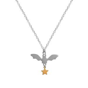 Bat and Star Pendant