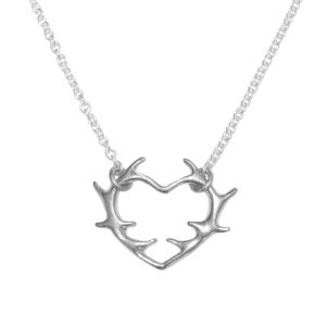 Silver 'Sacred Hart' Necklace