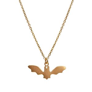 Gold Vermeil Bat Pendant
