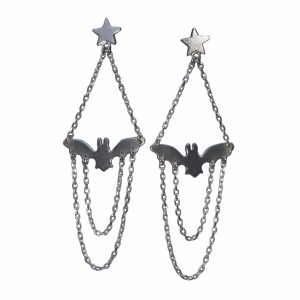 Bat Chandelier Earrings