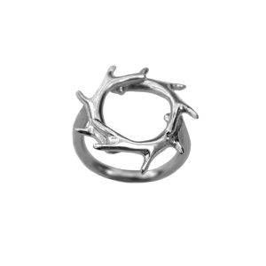 Antler Hoop Ring