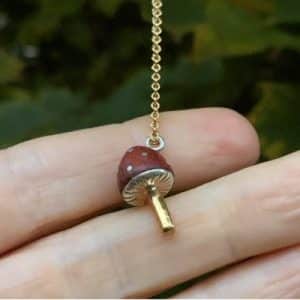 Young Fly Agaric Mushroom Pendant