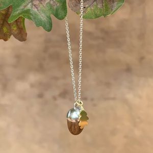 Acorn and Oak Leaf Pendant